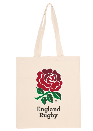 England Recycled Cotton Cream Tote Bag 