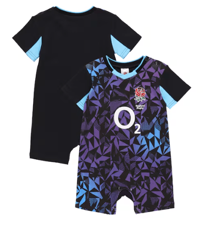 England Rugby Alternate Kit Romper 2025/26 Baby - 203103073