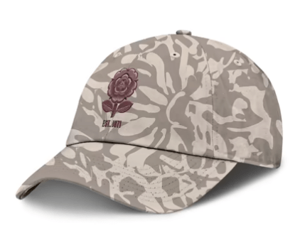 England Rugby Florale Unstructured Adjustable Cap