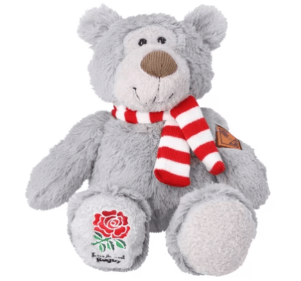 England Rugby Grey Bear 26cm