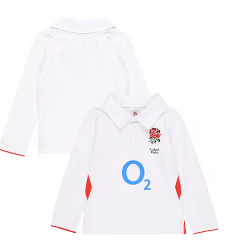 England Rugby Home Classic Rugby Shirt 2025/26 Infant - 203103071