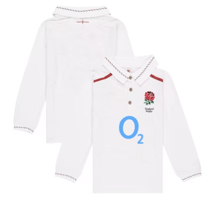 England Rugby Infant Home Classic Rugby Shirt 2026/27 