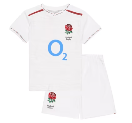England Rugby Infant Home Shorts & Tee Kit 2026/27