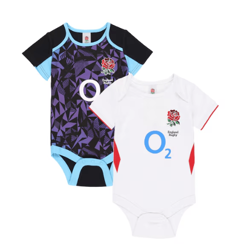 England Rugby Kit 2 Pack Bodysuit 2025/26 Baby - 203103066