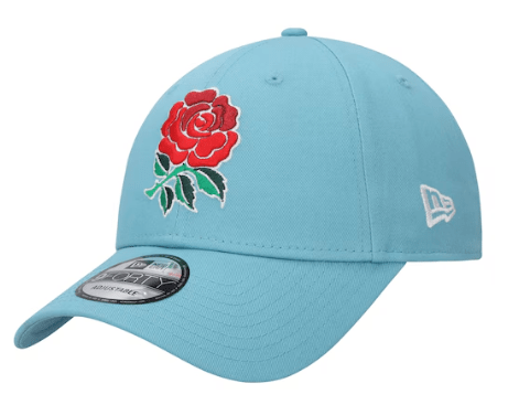 England Rugby New Era Seasonal 9FORTY Rose Cap Blue - 203284901
