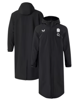 England Rugby Performance Thermal Robe Black Unisex