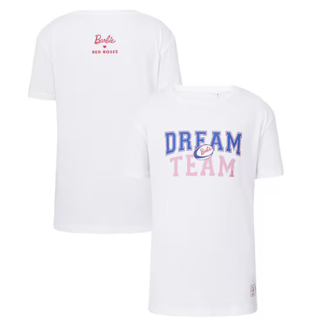 England Rugby Red Roses x Barbie Dream T-Shirt White Junior - 203363379