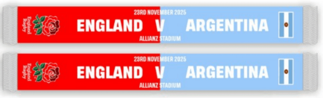 ENGLAND V ARGENTINA H2H SCARF - 203501236