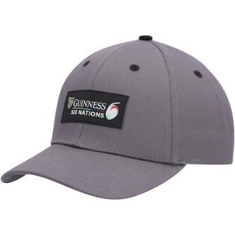 Guinness Six Nations Embroidered Cap Unisex Grey - 200411260