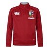 British & Irish Lions 1/4 Zip Fleece - Red - Junior- 201441242 Thumbnail