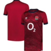 England Rugby Alternate Replica Jersey 2024/25 - Red - Junior-201036554 Thumbnail