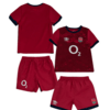 England Rugby Alternate Replica Kit 2024/25 - Red - Infant-201039771 Thumbnail