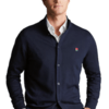 England Rugby Charles Tyrwhitt Funnel Neck Cardigan - Navy - 203285566 Thumbnail