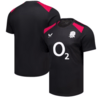 England Rugby Contact Short Sleeve Jersey Black Thumbnail