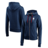 England Rugby Essentials Crest Zip Hoodie - Navy - Womens-12014986 Thumbnail