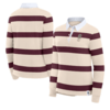 England Rugby Long Sleeve Striped Rugby Shirt Cream Women's - 202498083 Thumbnail