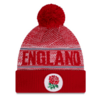 England Rugby New Era Sport Bobble Beanie - Red - Unisex-One Size Only-200496270 Thumbnail