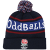 England Rugby Oddballs Bobble Beanie - Navy - Unisex-One Size Only-200493290 Thumbnail