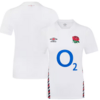 England Rugby Red Roses Home Replica Jersey 2024/25 - White-201036548 Thumbnail