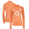 England Rugby Red Roses Performance Midlayer Top Melon - 202982030 Thumbnail