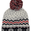 England Rugby Retro Fairisle Bobble Hat - 13330484 Thumbnail