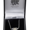 England Rugby Silver Heart Necklace  Thumbnail